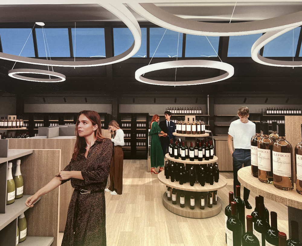 Furniture Wine shop in Manchester SZ Arredamenti