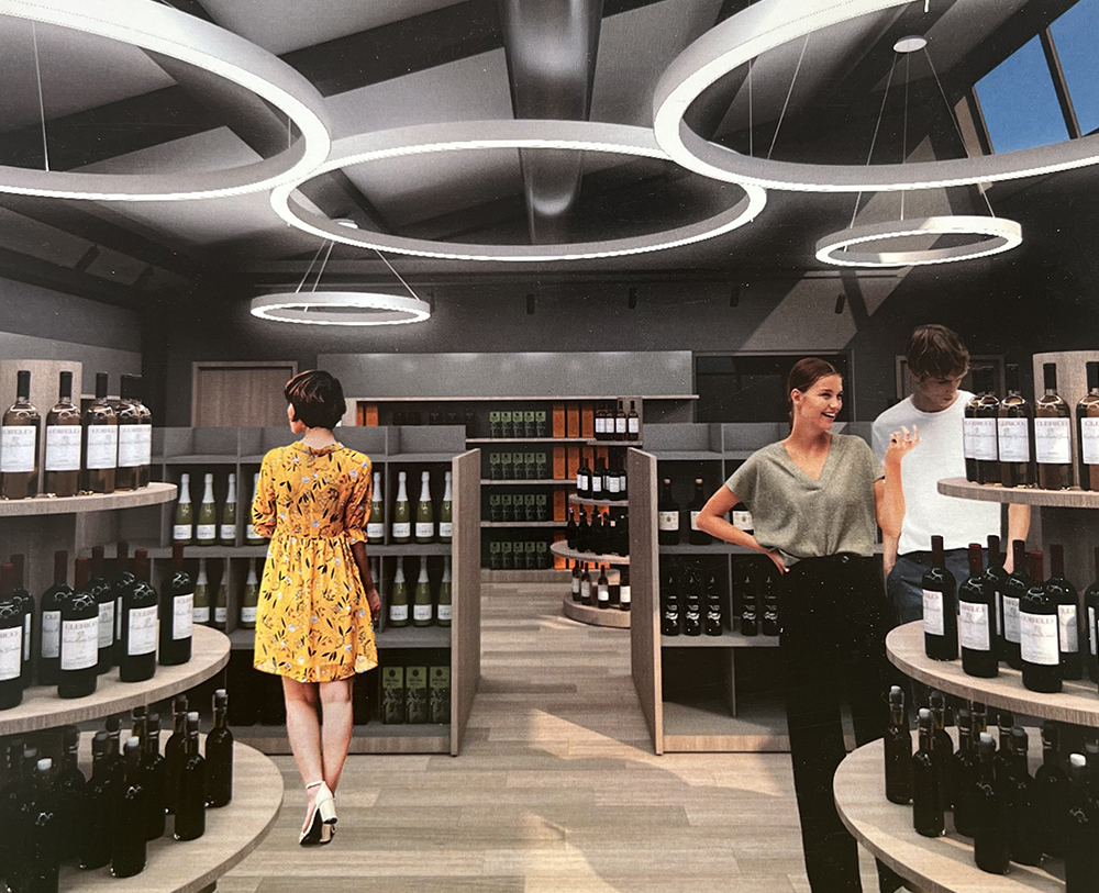 Furniture Wine shop in Manchester SZ Arredamenti